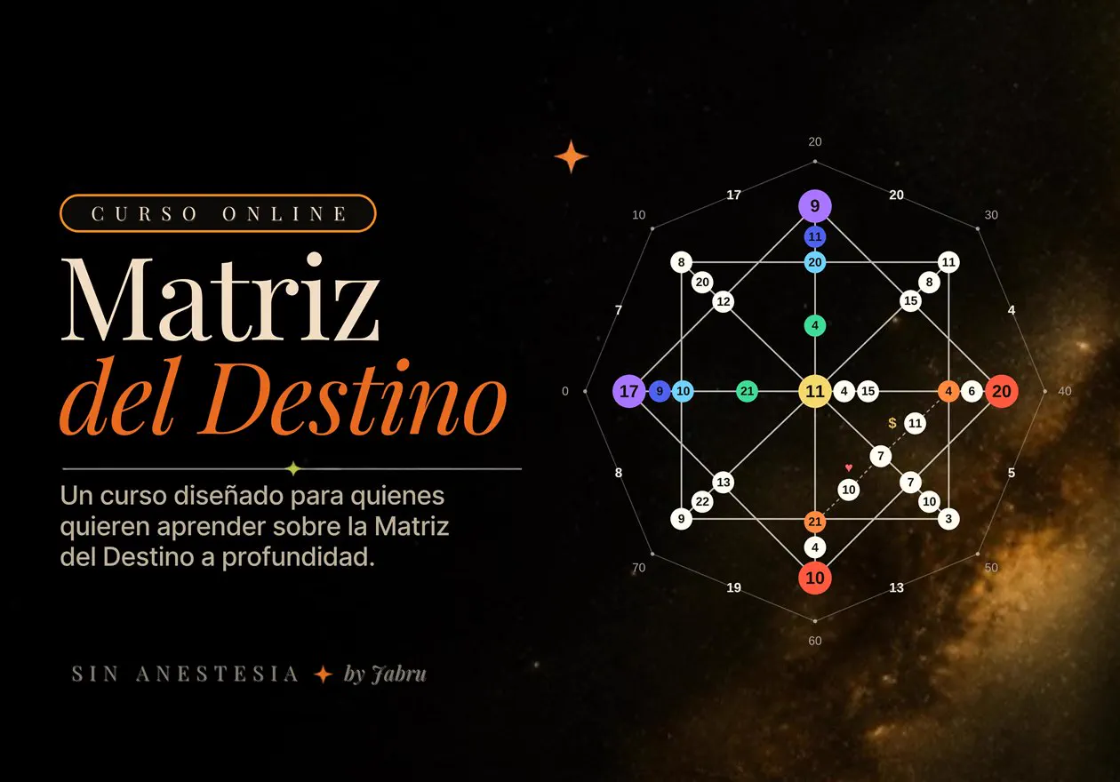 Portada del Curso Matriz del Destino