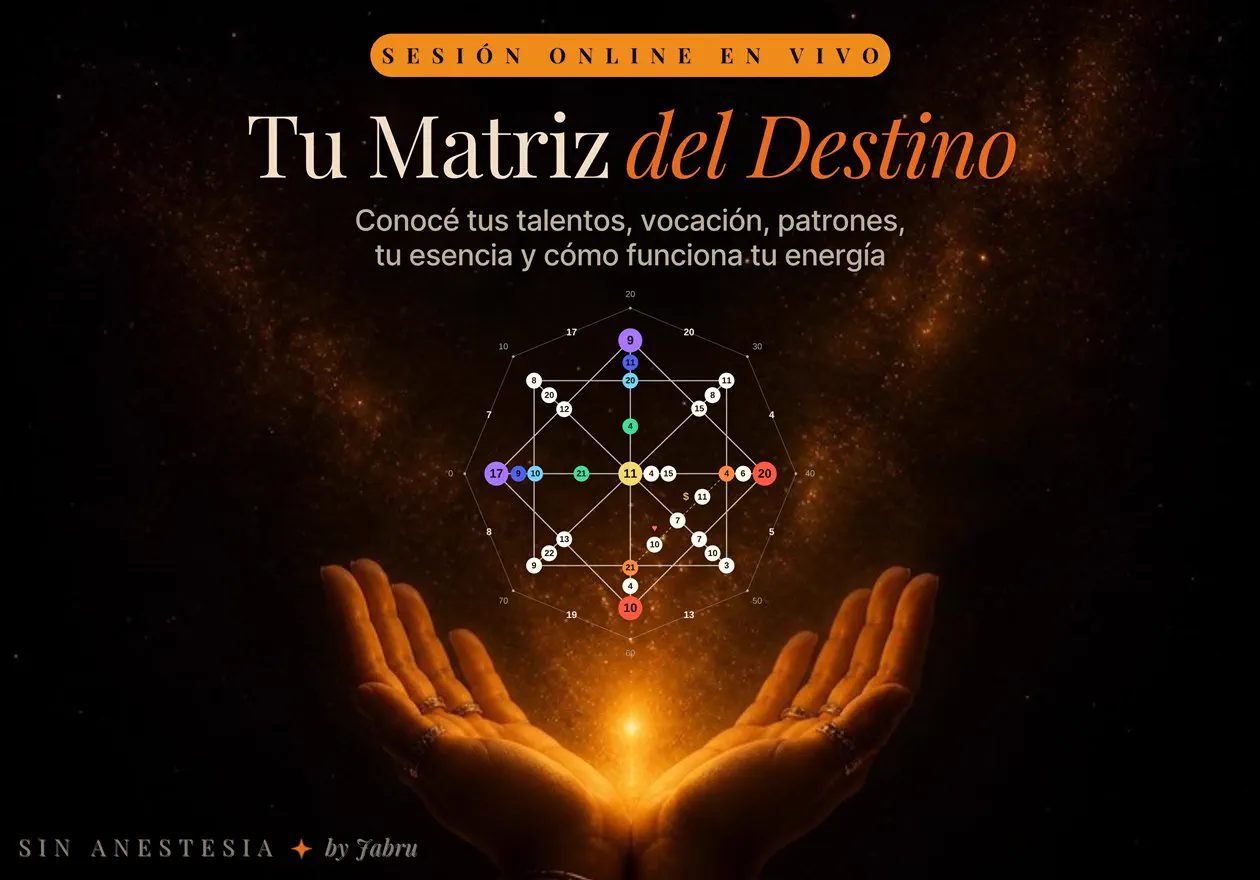 Portada del análisis de tu Matriz del Destino